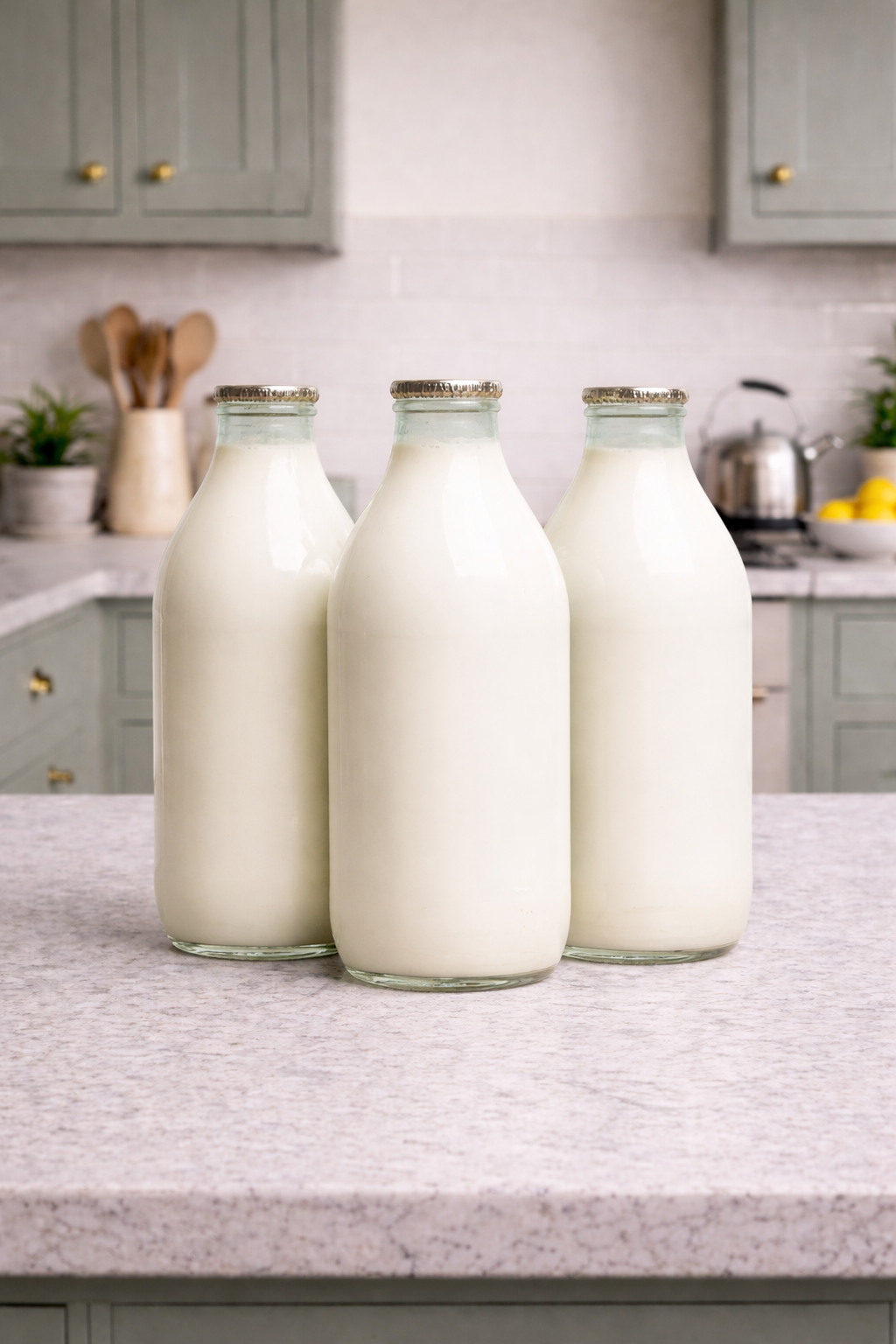 3 Pints Whole Milk (Silver Top)