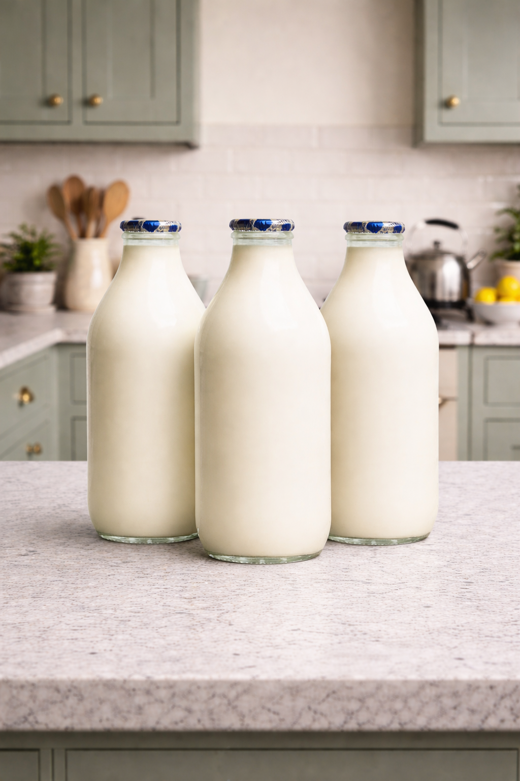 3 Pints Skimmed Milk (Blue Top)